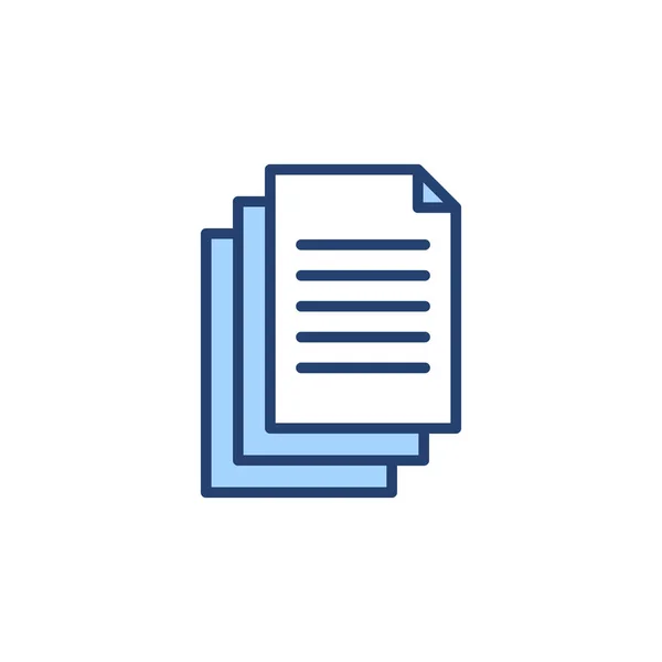 Vecteur Icône Document Panneau Symbole Papier Icône Fichier — Image vectorielle
