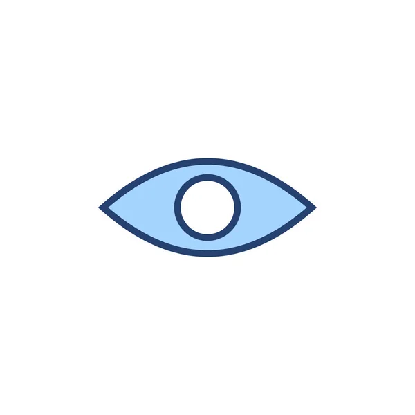 Vektor Ikony Oka Oční Znamení Symbol Ikona Vzhled Vize — Stockový vektor