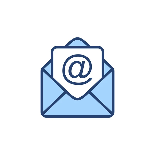 メールアイコンベクトル 電子メールのサインと記号 電子メールアイコン エンベロープアイコン — ストックベクタ