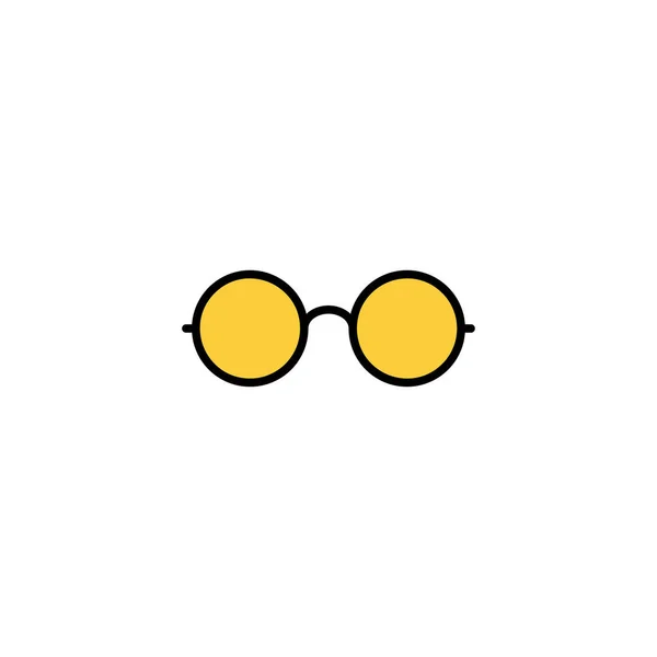 Glasses Icon Vector Web Mobile App Glasses Sign Symbol — Stok Vektör