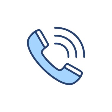 Simge vektörünü ara. Telefon işareti ve sembol. Telefon ikonu. Bizimle irtibata geç 