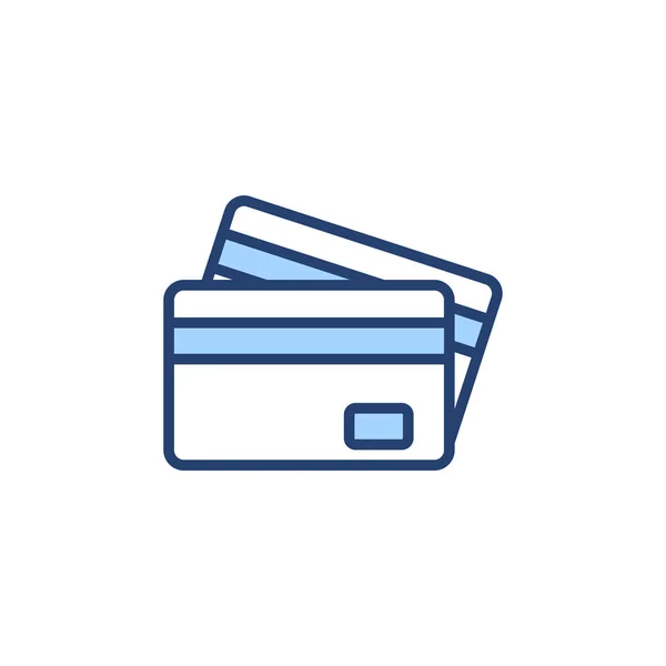 Διάνυσμα Εικονιδίου Πιστωτικής Κάρτας Σύμβολο Και Σύμβολο Πληρωμής Πιστωτική Κάρτα — Διανυσματικό Αρχείο