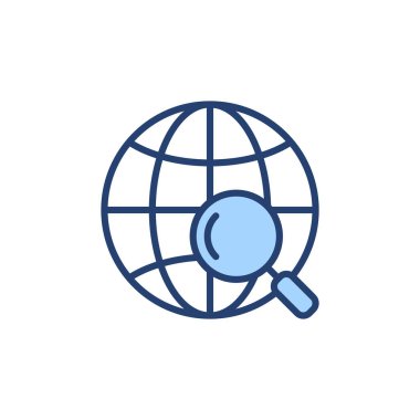 Web simgesi vektörü. Web tabelalarına ve sembollere git. Web tıklama simgesi. Genel arama simgesi