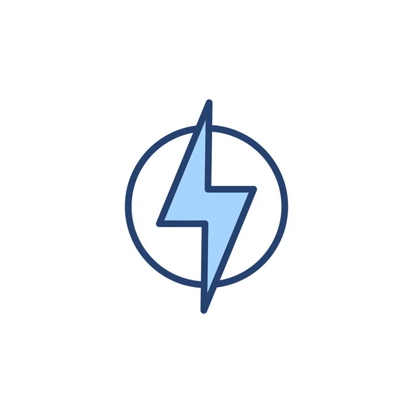 Διάνυσμα Εικονιδίου Ηλεκτρικό Σήμα Και Σύμβολο Εικονίδιο Δύναμης Ενεργειακό Σήμα — Διανυσματικό Αρχείο