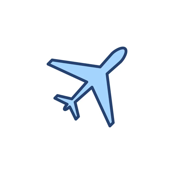 Plane Icon Vector Airplane Sign Symbol Flight Transport Symbol Travel — Stock Vector