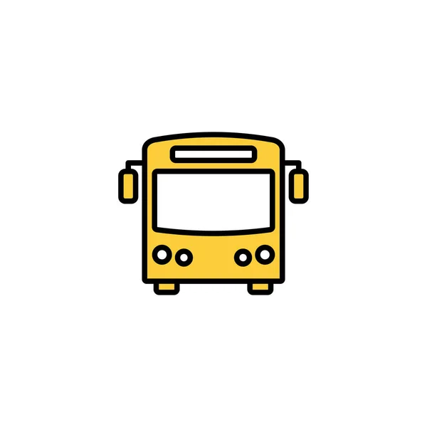Bus Icon Vector Web Mobile App Bus Sign Symbol Transport — Wektor stockowy