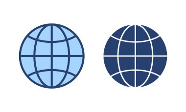 Web simgesi vektörü. Web tabelalarına ve sembollere git. Web tıklama simgesi. Genel arama simgesi