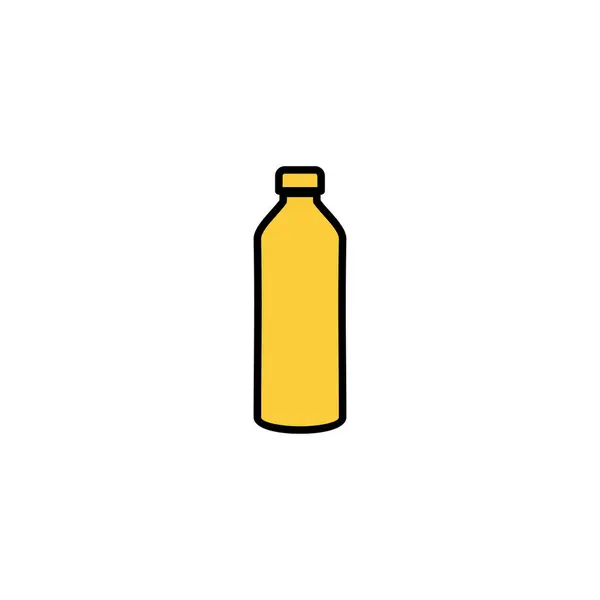 Вектор Значка Пляшки Веб Мобільного Додатку Знак Пляшки Символ — стоковий вектор
