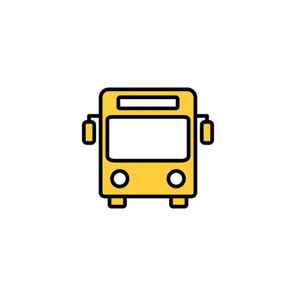 Bus Icon Vector Web Mobile App Bus Sign Symbol Transport — Stockový vektor