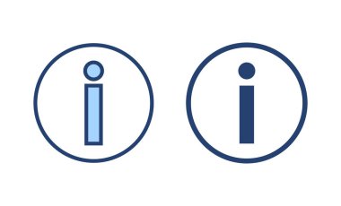 Bilgi işareti simgesi vektörü. İmza ve sembol hakkında. soru işareti simgesi