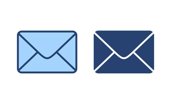 Vettore Icona Della Posta Segno Simbolo Posta Elettronica Icona Mail — Vettoriale Stock