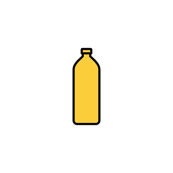 Bottle Icon Vector Web Mobile App Bottle Sign Symbol — Stok Vektör