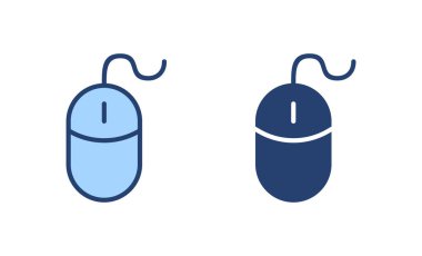 Fare simgesi vektörü. Tıklama işareti ve sembol. işaretleyici simgesi vektörü.