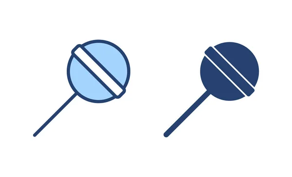 糖果图标矢量 糖果的标志和符号 — 图库矢量图片