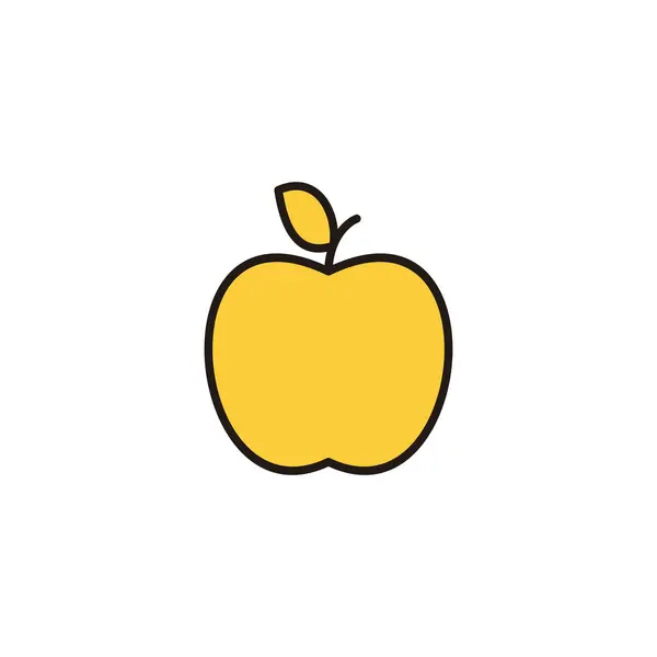 Wektor Ikony Apple Dla Aplikacji Internetowych Mobilnych Apple Znak Symbole — Wektor stockowy