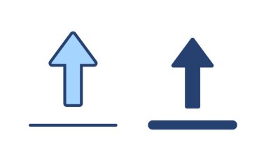 Simge vektörünü yükle. veri işareti ve sembolü yükle
