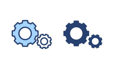 Simge vektörü ayarlanıyor. İşaret ve sembol. Vites İşareti