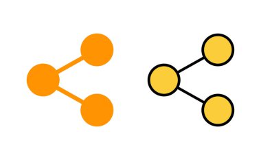 Web ve mobil uygulama için paylaşım simgesi ayarlandı. İşaret ve sembol paylaşımı