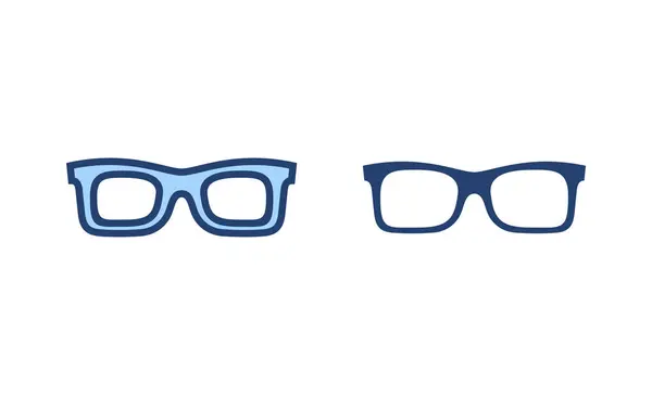 Wektor Ikony Okularów Znak Symbol Okularów — Wektor stockowy