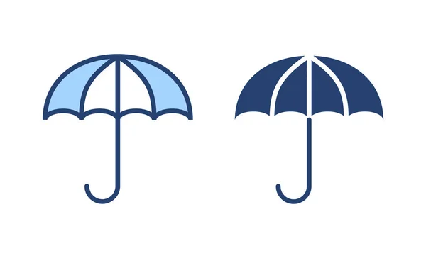 傘アイコンベクトル 傘のサインとシンボル — ストックベクタ
