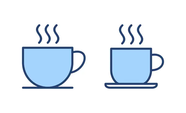Coffee Cup Icon Vector Cup Coffee Sign Symbol — Stock Vector