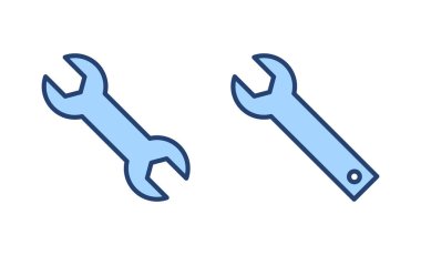 Simge vektörünü kilitle. Tamir ikonu. araç işareti ve sembol