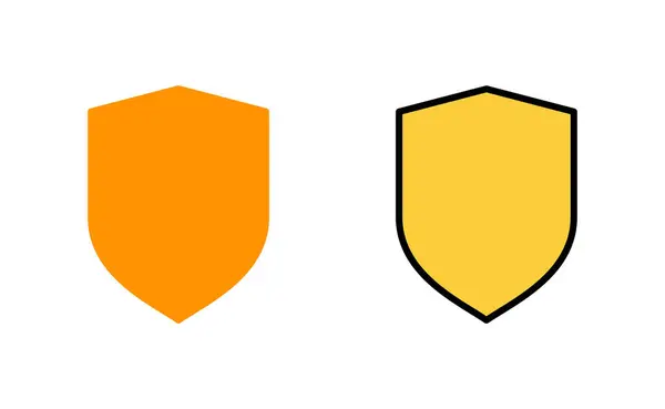 Ícone Escudo Definido Para Web Aplicativo Móvel Ícone Proteção Signo —  Vetores de Stock