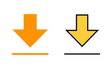 Web ve mobil uygulama için simge indir. İşaret ve sembol indir