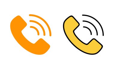 Call icon vector for web and mobile app. telephone sign and symbol. phone icon. contact us 