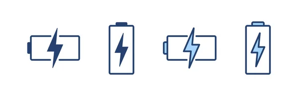 Vecteur Icône Batterie Panneau Charge Batterie Niveau Charge Batterie — Image vectorielle