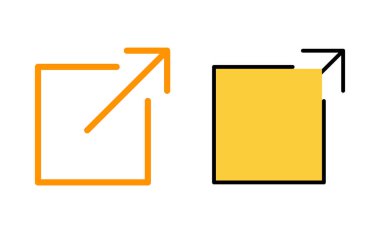 Web ve mobil uygulama için paylaşım simgesi ayarlandı. İşaret ve sembol paylaşımı