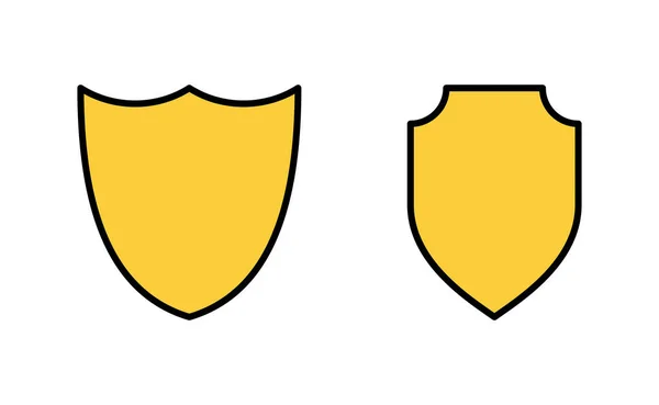 Ikona Ekranu Dla Aplikacji Webowych Mobilnych Ikona Ochrony Znak Symbol — Wektor stockowy