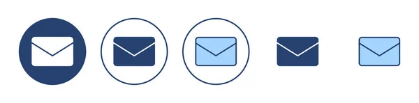 Вектор Значка Почты Знак Символ Электронной Почты Иконка Электронной Почты — стоковый вектор