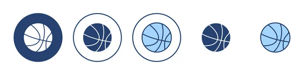 Basketbal Icoon Vector Basketbal Bord Symbool — Stockvector