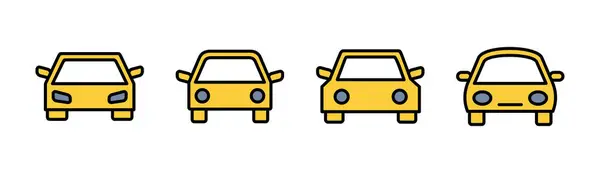 Εικονίδιο Αυτοκινήτου Που Για Web Και Mobile App Σήμανση Αυτοκινήτου — Διανυσματικό Αρχείο
