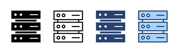 stock vector Database icon vector. database sign and symbol