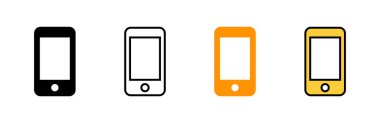 Telefon simgesi ayarlandı. Çağrı kodu ve sembol. telefon sembolü