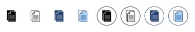 Belge simgesi vektörü. Kağıt ve sembol. Dosya Simgesi