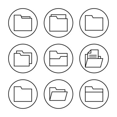 Dizin simgesi vektörü. dizin işareti ve sembol