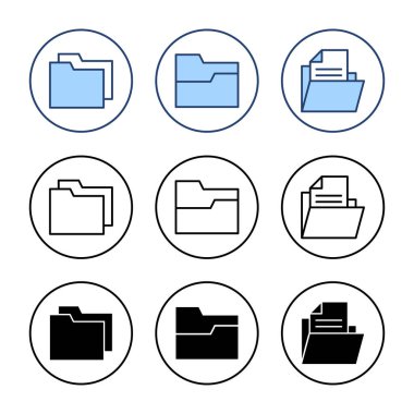 Dizin simgesi vektörü. dizin işareti ve sembol