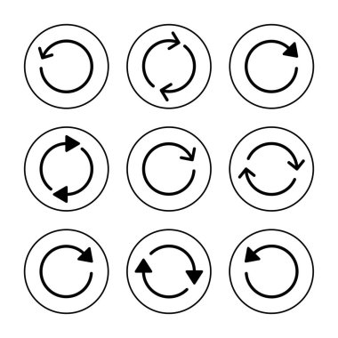 Simge ayarlama vektörünü tazele. İşareti ve sembolü yeniden yükle. Simgeyi güncelle.