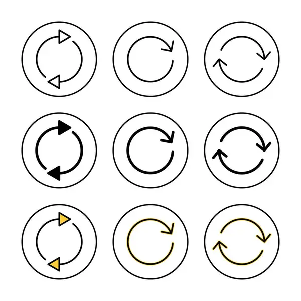 Simge ayarlama vektörünü tazele. İşareti ve sembolü yeniden yükle. Simgeyi güncelle.