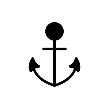 Anchor icon vector for web and mobile app. Anchor sign and symbol. Anchor marine icon.