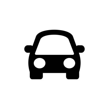 Car icon vector for web and mobile app. car sign and symbol. small sedan