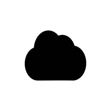Cloud icon vector for web and mobile app. cloud sign and symbol