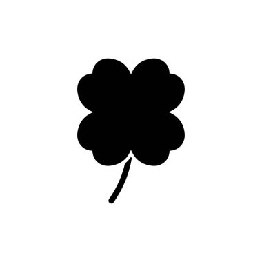 Clover icon vector for web and mobile app. clover sign and symbol. four leaf clover icon.