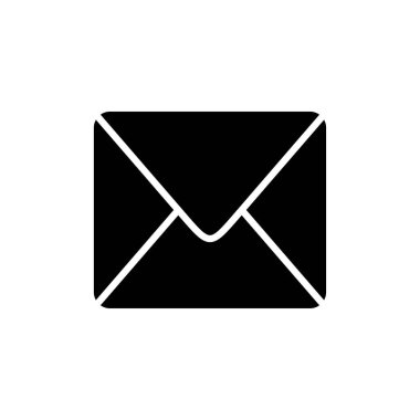 Web ve mobil uygulama için e- posta simgesi vektörü. e-posta işareti ve sembol. E- posta simgesi. Zarf simgesi