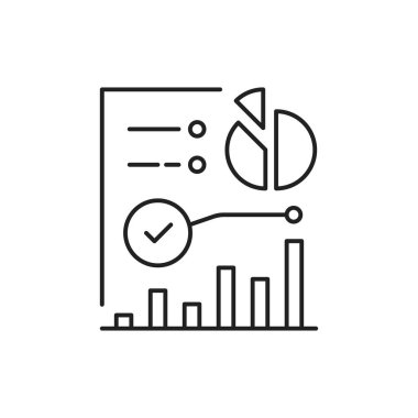 İş anlayışı, büyüme ve artan ikon gibidir. Dok yönetimi veya vergi onaylama işareti için politika logoti doğrusal eğilim tasarımı konsepti