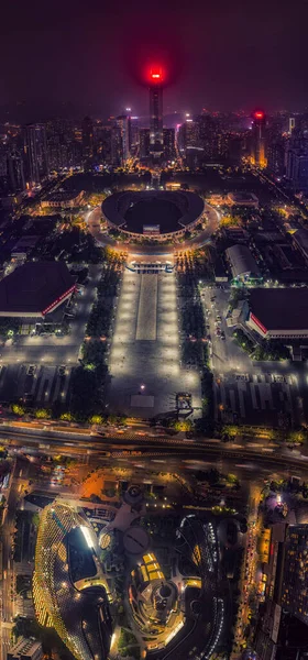 Stock image Aerial view of the cityscape of Guangzhou, China.