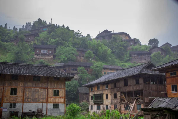 Charme Miao Village Dans Comté Taijiang Qiandongnan Guizhou Chine — Photo